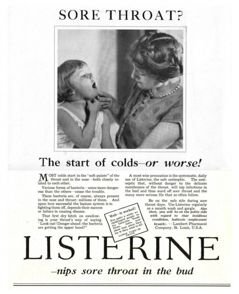 Listerine ad