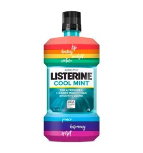 Listerine Pride Month marketing 